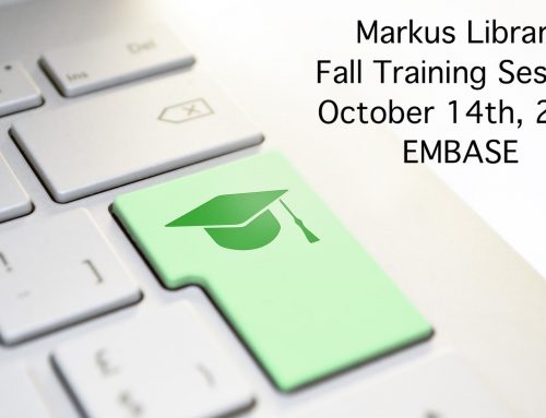 October Library Training Session: Embase for Biomedical Literature Searching