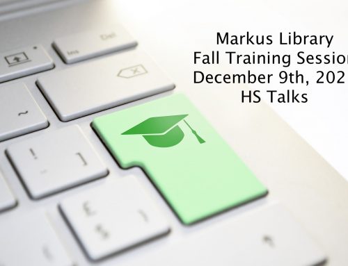 December Library Training Session: HS Talks,  A Database of Multimedia Lectures by leading world experts